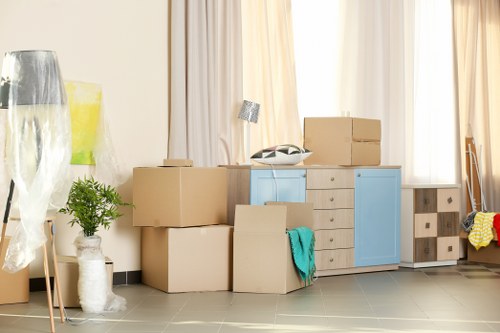 Local furniture removals team handling a home move in Enfield