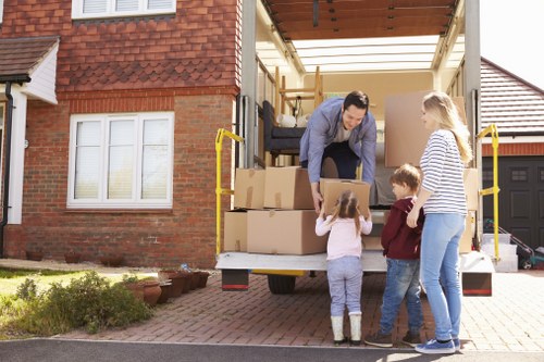 Prepared moving van for residential and commercial jobs in Enfield