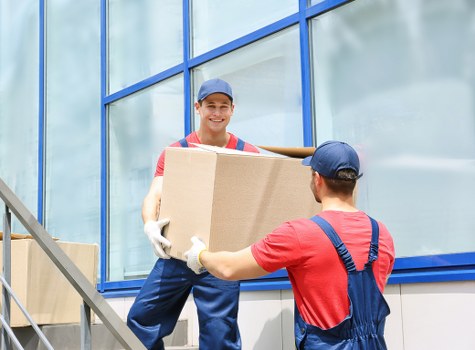 Removal company planning a move in Enfield with local property access considerations