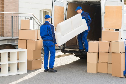 Man with van transport support in Enfield for local moving jobs