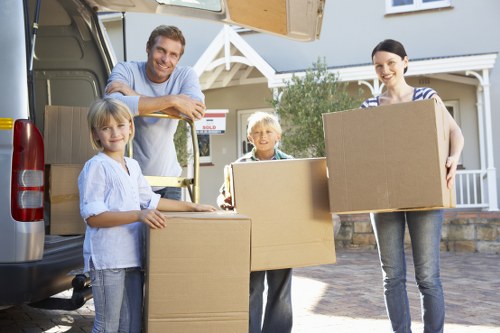 Wardrobe and specialist packing boxes for household relocation in Enfield
