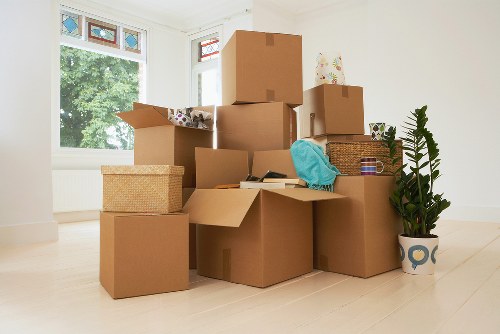 Checklist and packing setup for office removals in Enfield