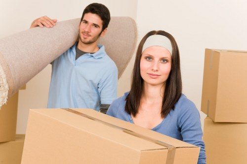 Local Enfield moving truck for furniture and storage transport